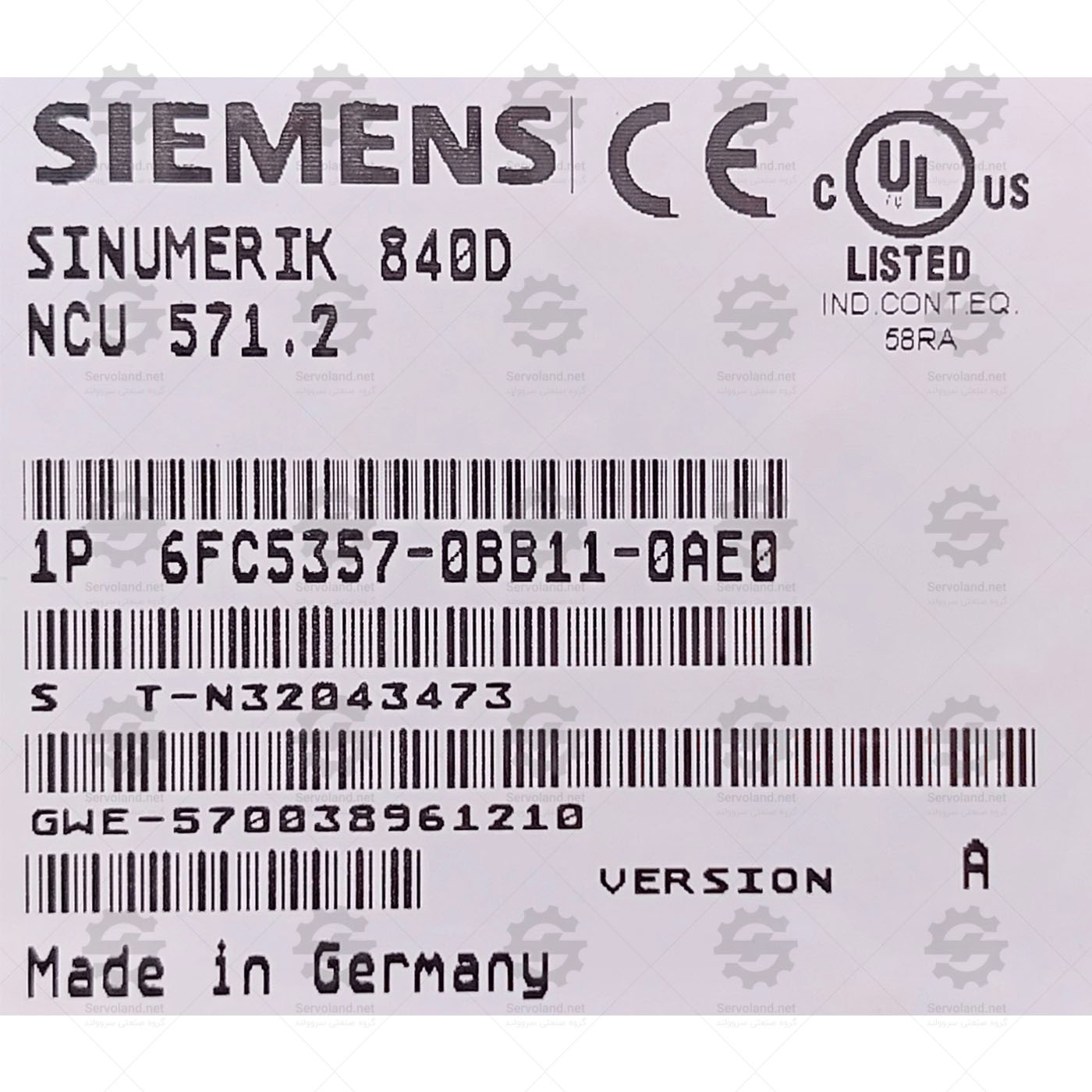 6FC5357-0BB11-0AE0 6FC5357-0BB11-0AE0
