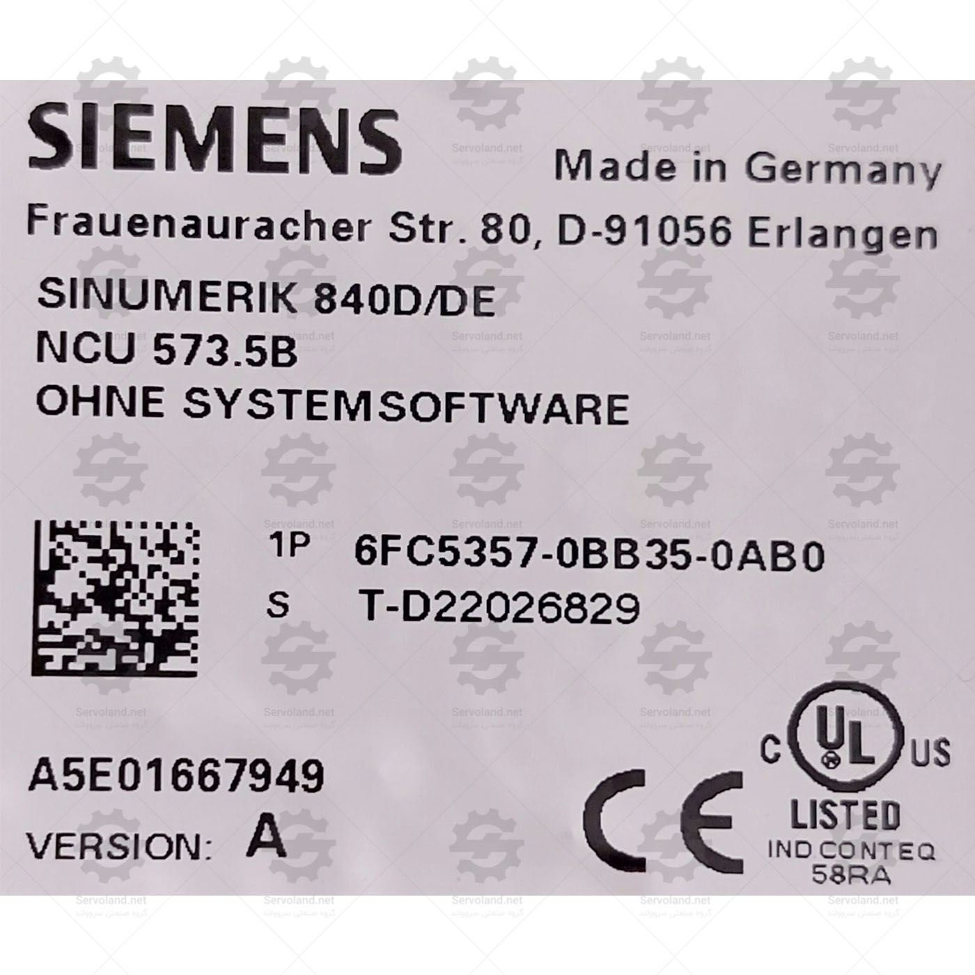6FC5357-0BB35-0AB0 6FC5357-0BB35-0AB0