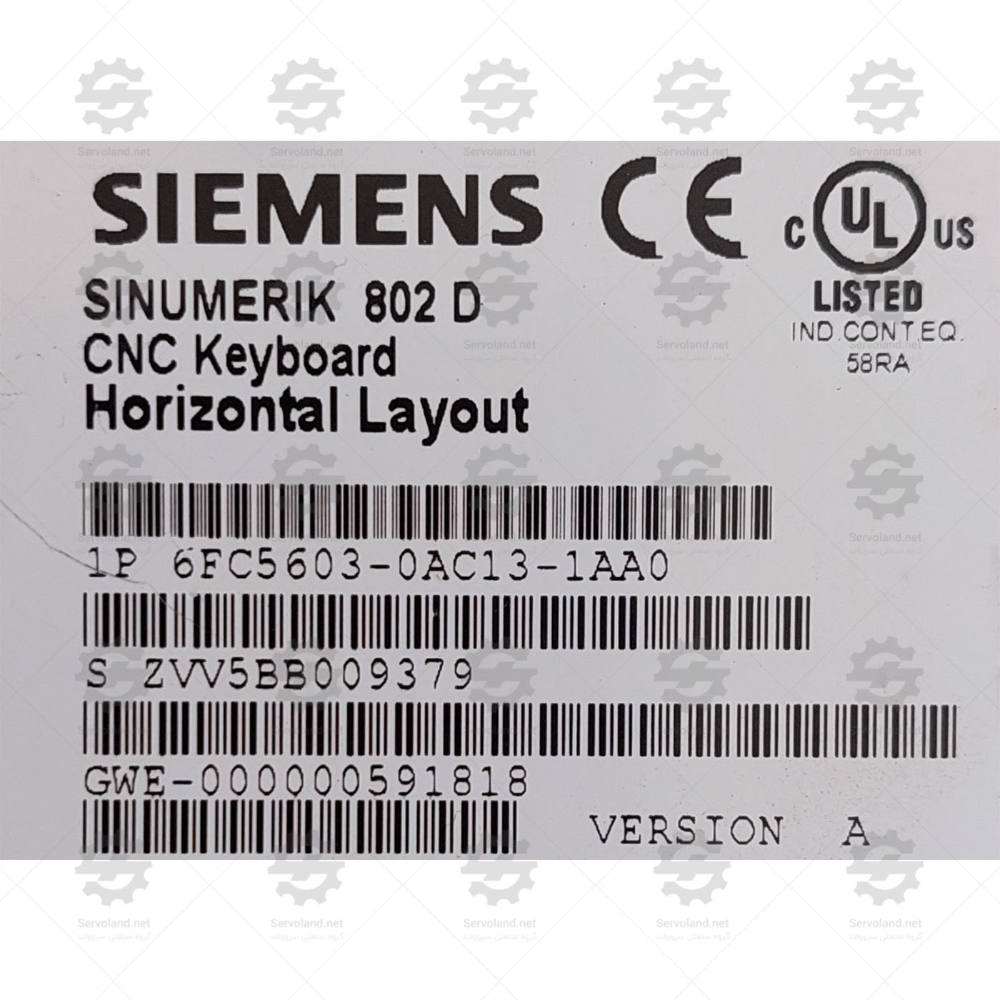 6FC5603-0AC13-1AA0 6FC5603-0AC13-1AA0