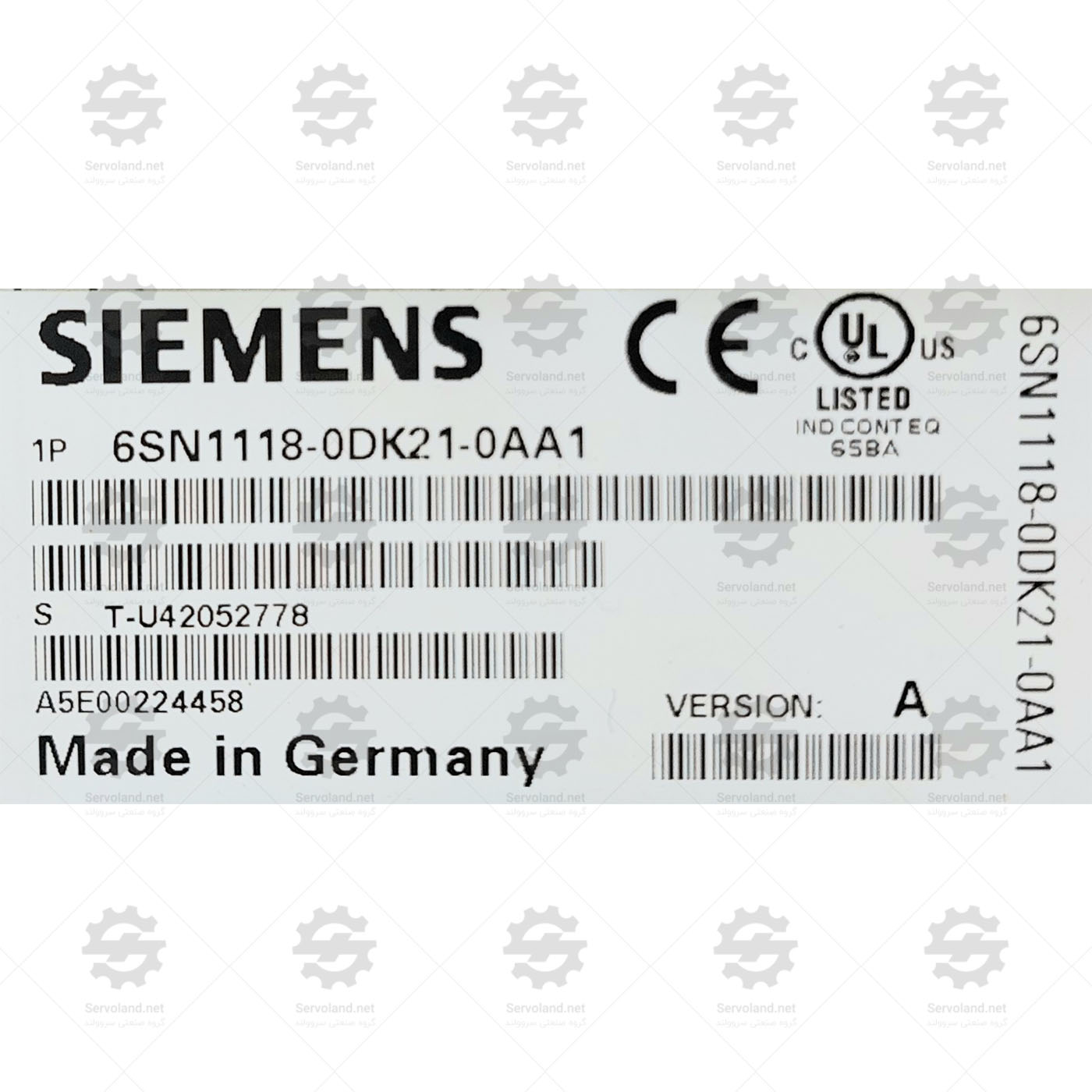 6SN1118-0DK21-0AA1