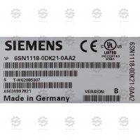 6SN1118-0DK21-0AA2