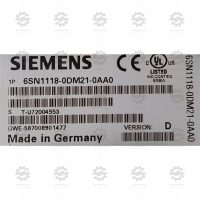 6SN1118-0DM21-0AA0