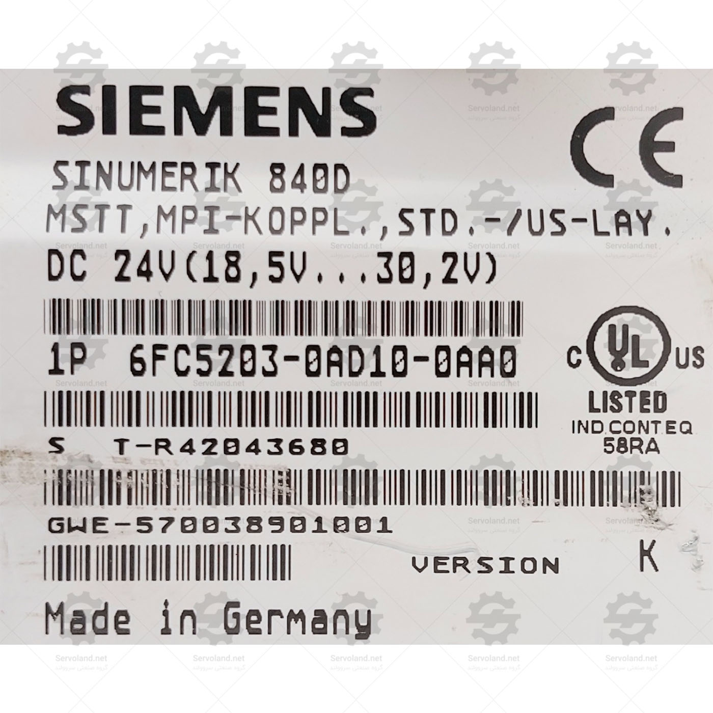 6FC5203-0AD10-0AA0 6FC5203-0AD10-0AA0