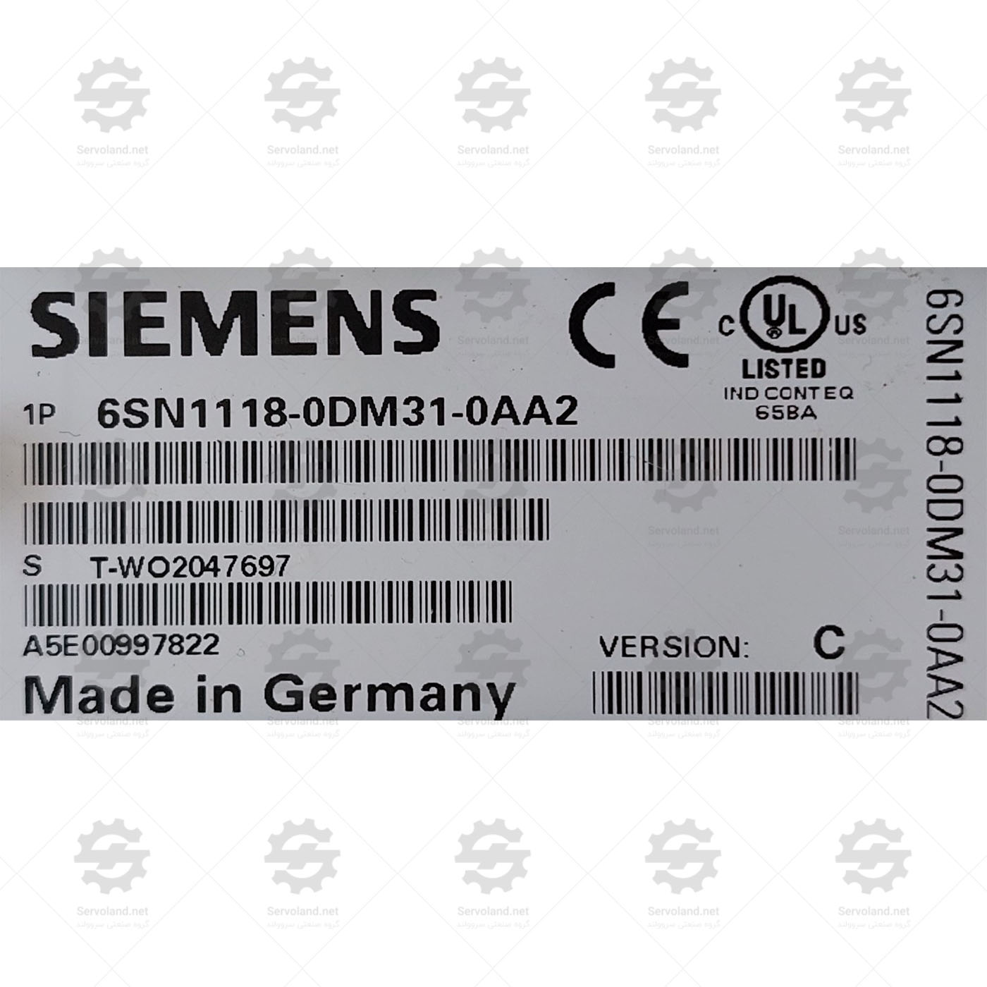 6SN1118-0DM31-0AA2