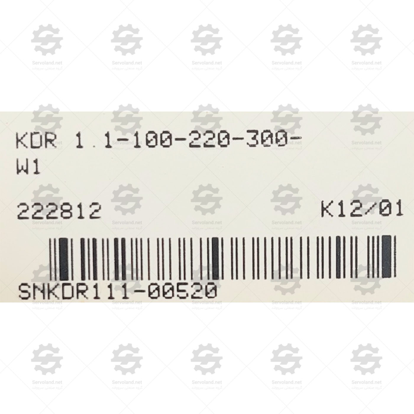 KDR1.1-100-220-300-W1 KDR1.1-100-220-300-W1