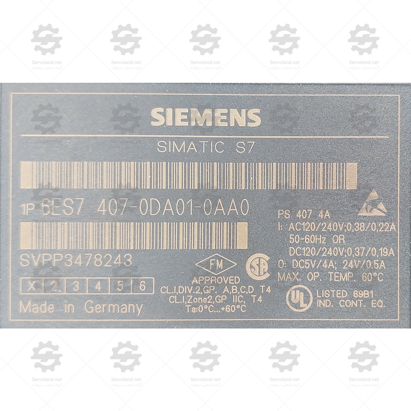 6ES7407-0DA01-0AA0