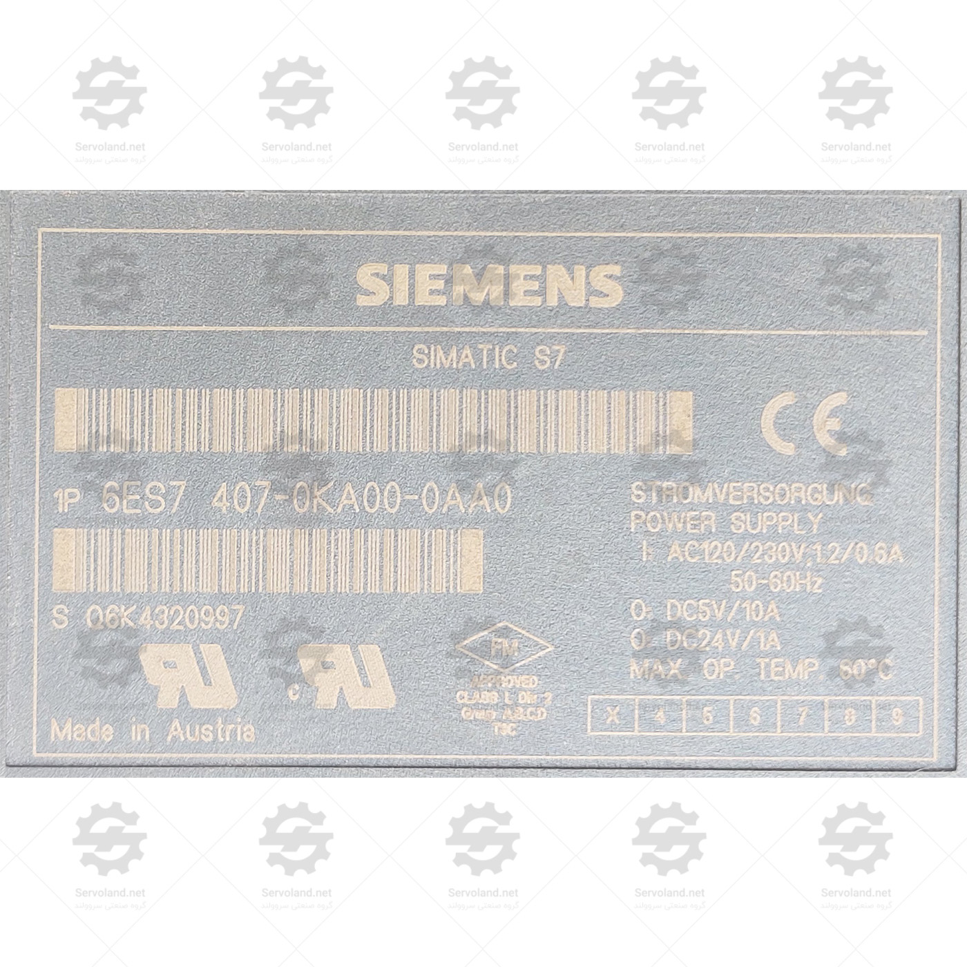 6ES7407-0KA00-0AA0
