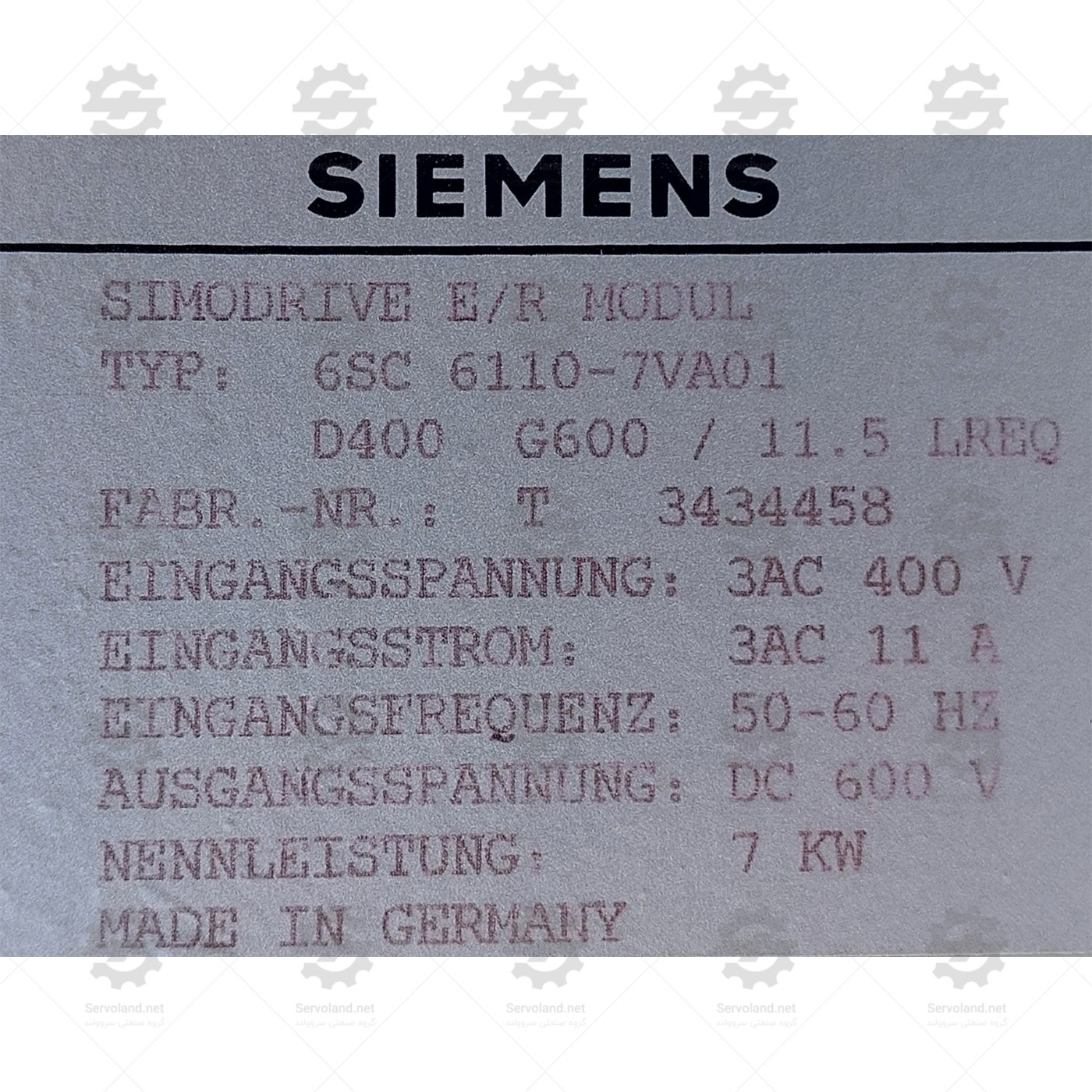 6SC6110-7VA01 6SC6110-7VA01