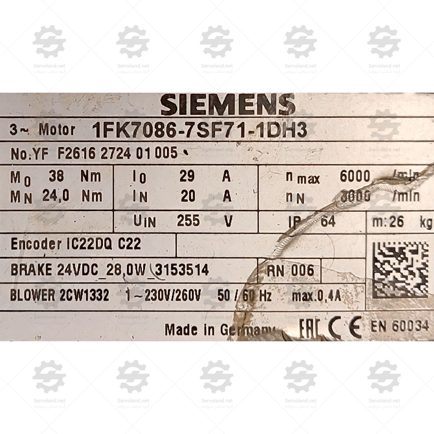 1FK7086-7SF71-1DH3 1FK7086-7SF71-1DH3